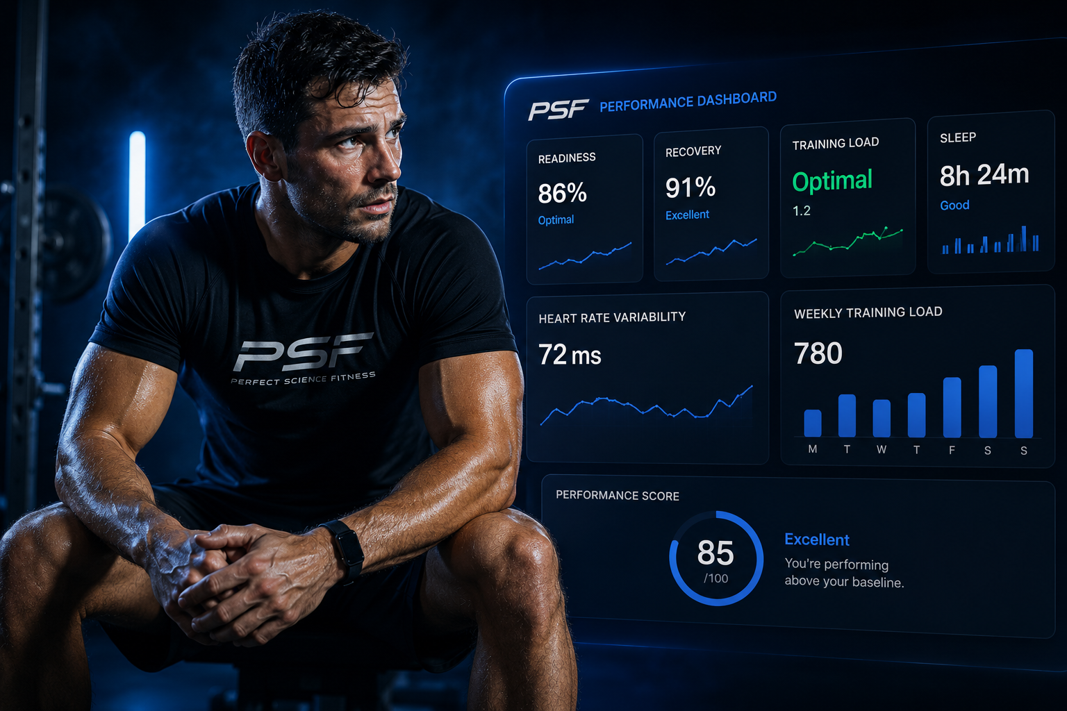 PSF Athlete Dashboard Preview